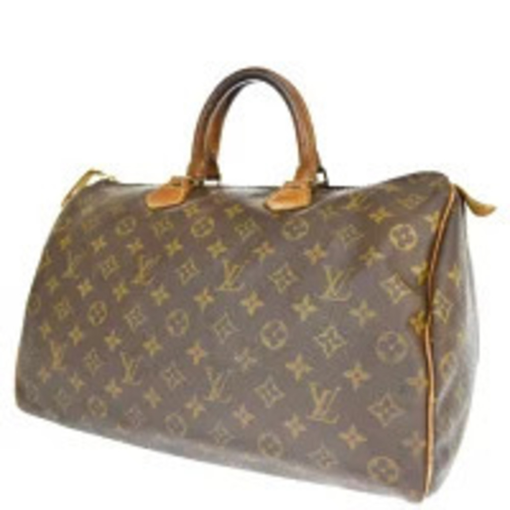 Louis Vuitton Speedy Boston Monogram Leather Brown